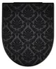 WC Sitz D-Form Schwarz mit Absenkautomatik Motiv Black Produktbild-Vorschau 8