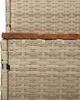vidaXL Whirlpooltreppe Beige 50x50x50,5 cm Poly Rattan Produktbild-Vorschau 6