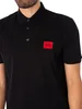 HUGO Dereso222 Poloshirt, Schwarz L Produktbild-Vorschau 8