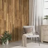 vidaXL Pannelli da parete in PVC marrone effetto legno 2,06 Anteprima dell’immagine prodotto 6