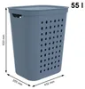 Rotho Jona Wasmand 55L Horizon Blauw Náhled obrázku produktu 3