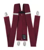 axy Herren Hosenträger 4 Stabile Clips H-Form einfarbig Produktbild-Vorschau 2