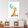 Leinwand Bilder 80x120 cm - Kinder Ballon - Giraffe - Produktbild-Vorschau 3