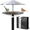 ROODZ Vogelhaus und Vogeltränke 2in1 aus Edelstsahl mit Produktbild-Vorschau 1