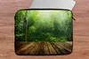 MuchoWow® Laptop Hülle 15 Zoll Boden - Holz - Dschungel - Produktbild-Vorschau 6