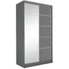 Schwebetürenschrank MARIKA 120 cm – Kleiderschrank mit Produktbild-Vorschau 1