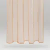 A close-up view of a beige, sheer curtain with vertical pleats. Anteprima dell’immagine prodotto