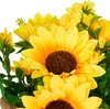 Relaxdays künstliche Sonnenblumen im Topf, 3er Set Produktbild-Vorschau 7
