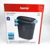 The image shows the retail packaging of a Hama paper shredder. Produktbild-Vorschau