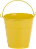 Blecheimer Vintage als Blumentopf / Dekoration Gelb Produktbild-Vorschau 1