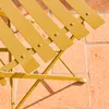 Set tavolo da giardino bistrot pieghevole in acciaio con 2 Anteprima dell’immagine prodotto 9
