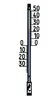 Analoges Außen-Thermometer, Kunststoff schwarz Produktbild-Vorschau 2