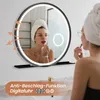 Badezimmerspiegel Runder LED Badspiegel mit Beleuchtung 80 Produktbild-Vorschau 2