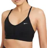 Nike W Nk Indy Bra V-Neck Black/Black/Black/White M Produktbild-Vorschau 31