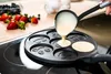 endusor Pancake Pfanne mit Smiley Motiv für Induktion mit Antihaftbeschichtung zum Braten von Pancak Produktbild-Vorschau