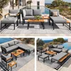 okwish Gartensofa Sofa Modulares Gartenmöbelset 6 Teilig Produktbild-Vorschau 3