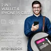 NALIA custodia flip in vera pelle per iPhone 15, custodia Anteprima dell’immagine prodotto 6