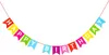 Oblique Unique Happy Birthday Girlande Wimpel Banner 2,2m Produktbild-Vorschau 3