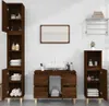 Waschbeckenunterschrank Braun Eichen-Optik 80x33x60 cm , Produktbild-Vorschau 3