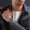 Police Armbanduhr blau Leder Police Luang Herren Analog- Produktbild-Vorschau 5