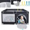 LZQ Parc pour bébé, 180×150×68cm Parc pour bébé Grande aire Voir les images du produit 1
