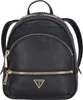 A black backpack with gold zippers and a Guess logo. Náhľad obrázku produktu