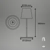 Tischlampe Akku Tischleuchte Kabellos Touch Produktbild-Vorschau 9