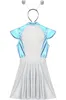 Damen Alien Kostüm Space Girl Metallic Gr 3XL Kleid mit Produktbild-Vorschau 7
