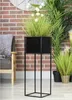 Moderný stojan na kvety čierny 70 cm LOFT Náhľad obrázku produktu 6