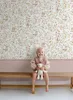 ESTAhome tapeta Toile de Jouy króliki zielony, różowy i Podgląd zdjęcia produktu 8