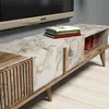 Skye Decor, Milan- Milan HCT, barva ořech, bílá, obývací Náhled obrázku produktu 3