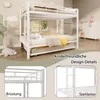 Sweiko 140x200cm patrová postel, postel s železným rámem, Náhled obrázku produktu 2