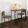 tectake® Sitzgruppe Milton 3-teilig Industrial Style Produktbild-Vorschau 6