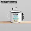 Trendation - Lesen Emaille Emaille Tasse Leseratte Produktbild-Vorschau 4