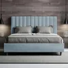 ITYHOME - Gepolstertes Bett mit Bettkasten 140x210 mit Produktbild-Vorschau 2