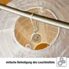 Hellum 5x30cm LED Lampions außen weiß, 5x LED mit Batterie Produktbild-Vorschau 4