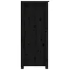 vidaXL Sideboard Noir 83x41,5x100 cm Pin massif Voir les images du produit 7