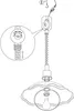 An illustration showing how to install and adjust a pendant light fixture. Náhled obrázku produktu