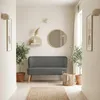 BEALIFE Polsterbank 119x56x78 cm aus Cord | Mit 23 cm Produktbild-Vorschau 3