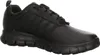 A black Skechers women's shoe is shown from the side against a white background. Produktbild-Vorschau
