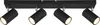 Globo Lighting|Strahler Metall schwarz matt, 4x GU10 Produktbild-Vorschau 2