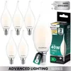 LUMILED  6er Set LED Kerzenlampe BA35 E14 Windstoß Produktbild-Vorschau 1