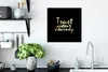 MuchoWow® Gerahmtes Poster Zitate - Reisen - Schwarz - Gold Produktbild-Vorschau 3