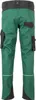 The back view of a pair of green and black work pants. Produktbild-Vorschau