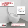 Grafner WC Sitz aus MDF stabile Qualität Bubble Fish Produktbild-Vorschau 6
