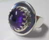 Edelschmiede925 Silber Ring mit wunderschönem Amethyst Produktbild-Vorschau 1