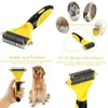 Double face Pet Cat Dog Peigne Brosse Professionnelle Voir les images du produit 7