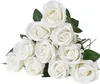 SucceBuy Kunstrosen Weiß 60 Stück Künstliche Blumen Produktbild-Vorschau 1