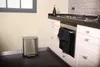 Poubelle à pédale rectangulaire 20 litres, EKO - inox mat Voir les images du produit 6