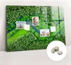 Magnetická Tabule na Zeď Skleněná - Memo Board Kleněnou Náhled obrázku produktu 1